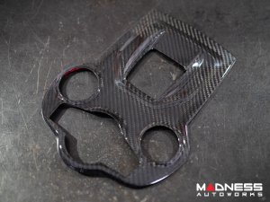 Alfa Romeo Giulia Shift Gate & Stereo Control Trim - Carbon Fiber - Pre '20 - Feroce Carbon Alfa Romeo Giulia Shift Gate & Stereo Control Trim - Carbon Fiber - Pre '20 - Feroce Carbon